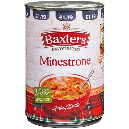 Baxters Favourites Minestrone Soup 400g