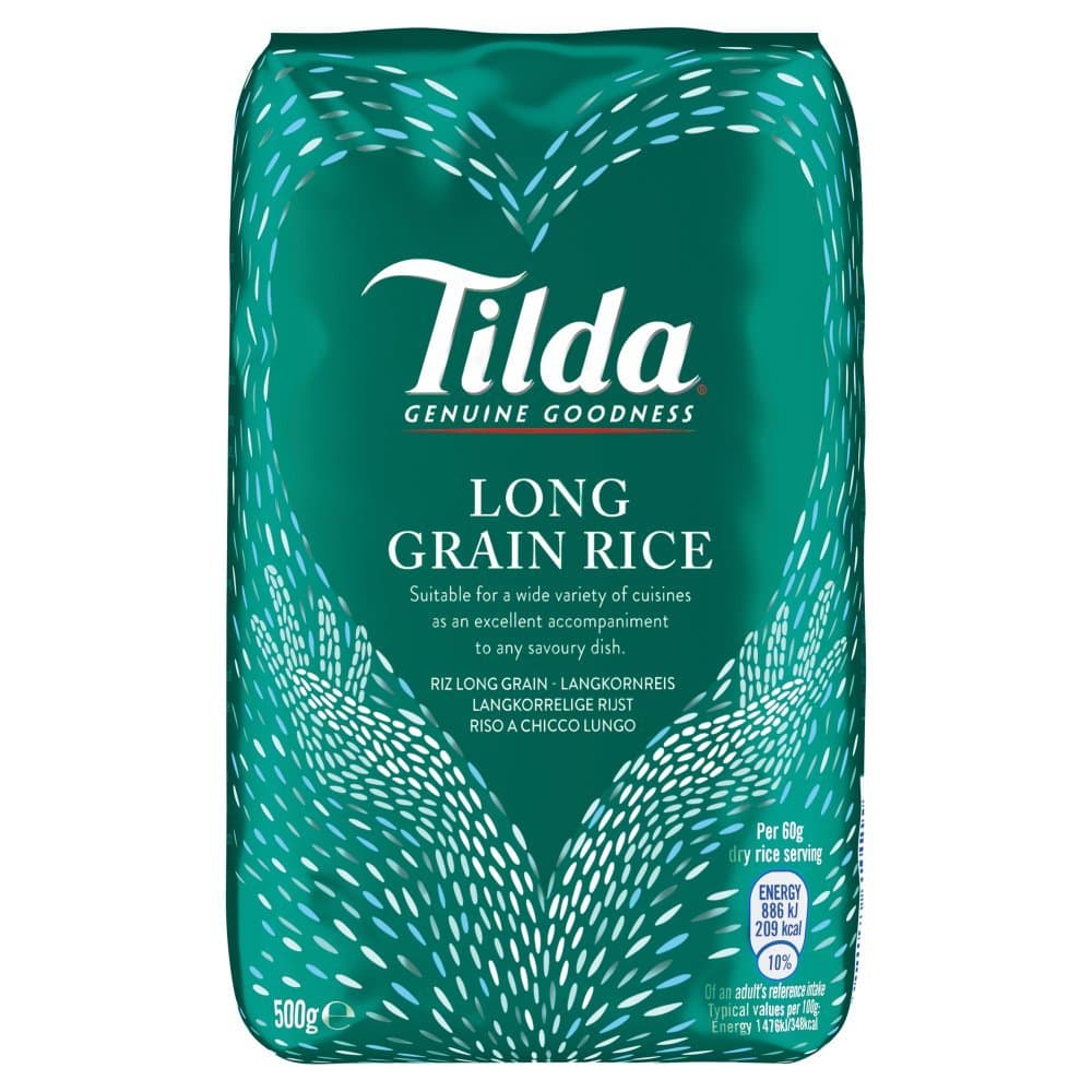 Tilda Long Grain Rice 500g