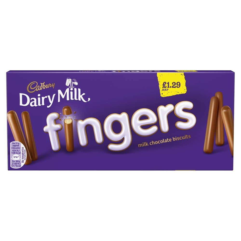 Cadbury Fingers £1.29 114g