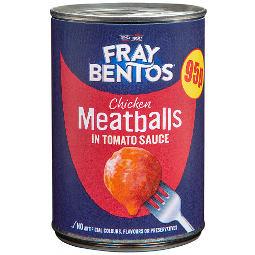 Fray Bentos Meatballs In Tomato Sauce PM 95p