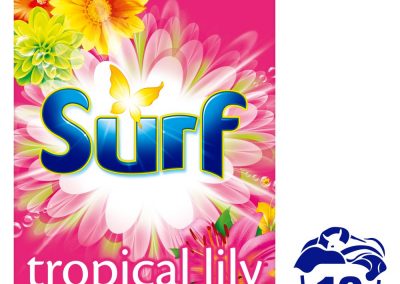 Surf Tropical Lily Laundry Powder 650 G